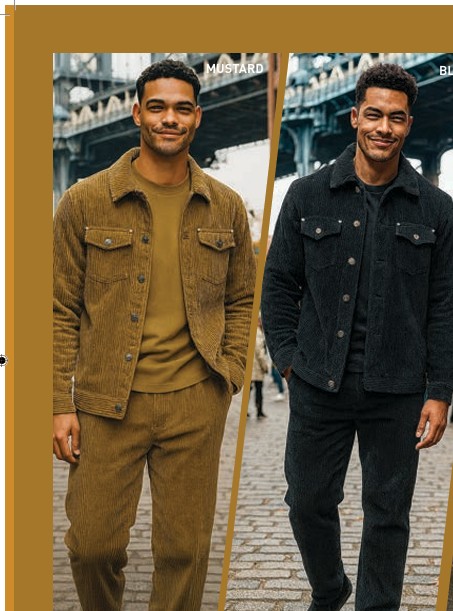 Stacy Adams 2425, Corduroy Jacket