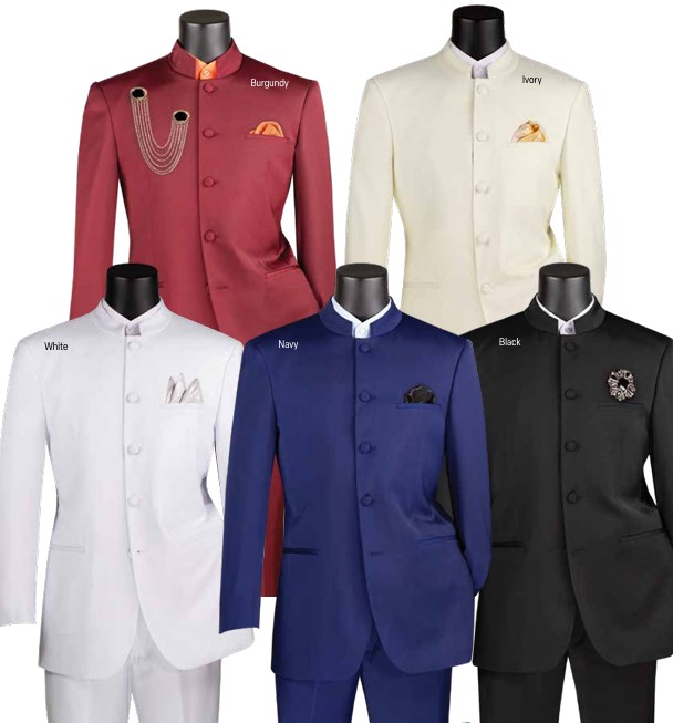 Vinci 5HT, Banded Collar Suits