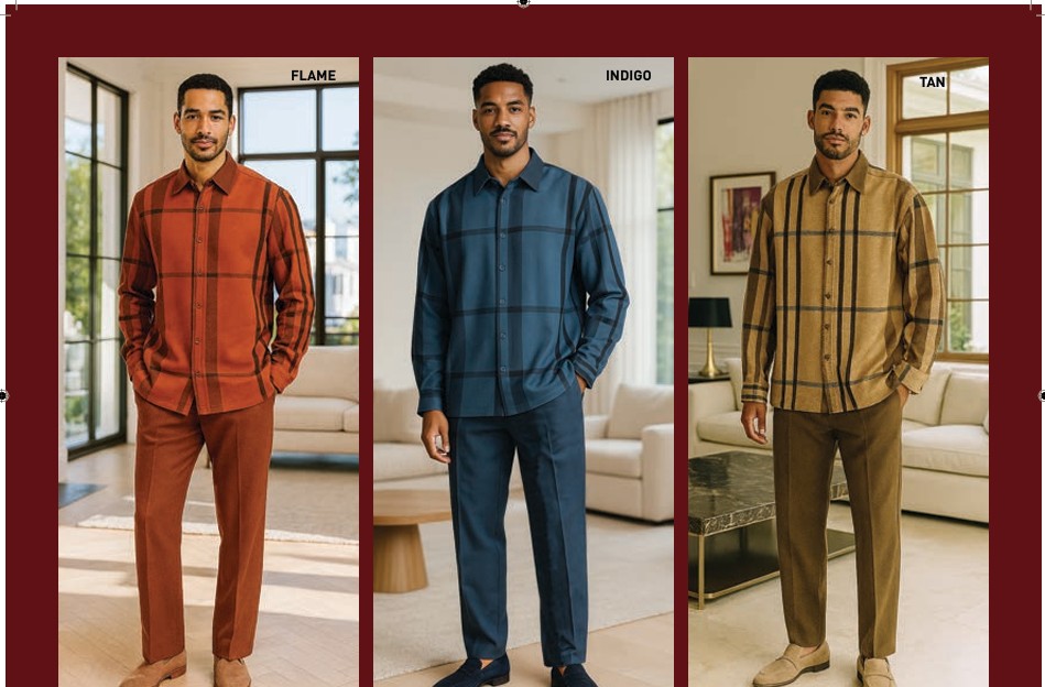 Stacy Adams 84018, Yarn Dye, Jacquard Set