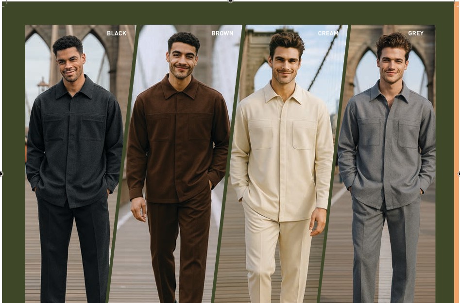 Stacy Adams 85018, Solid Melange Walking Sets