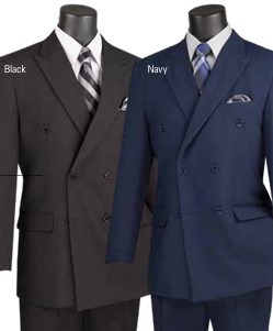 Vinci DPP, 100% Poplin Dacron, Double breasted Suits