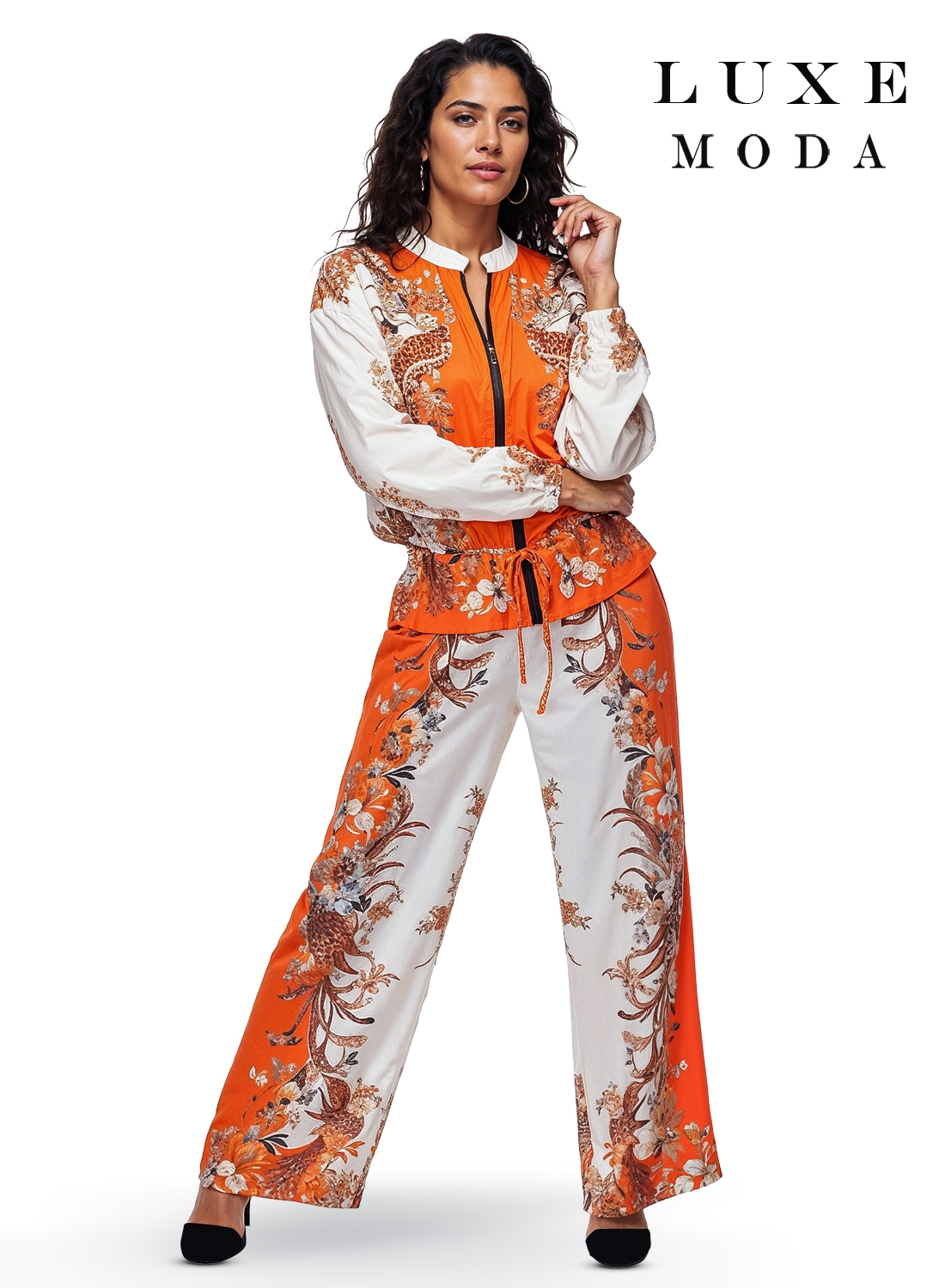 Luxe Moda LM501 2PC Pant Set