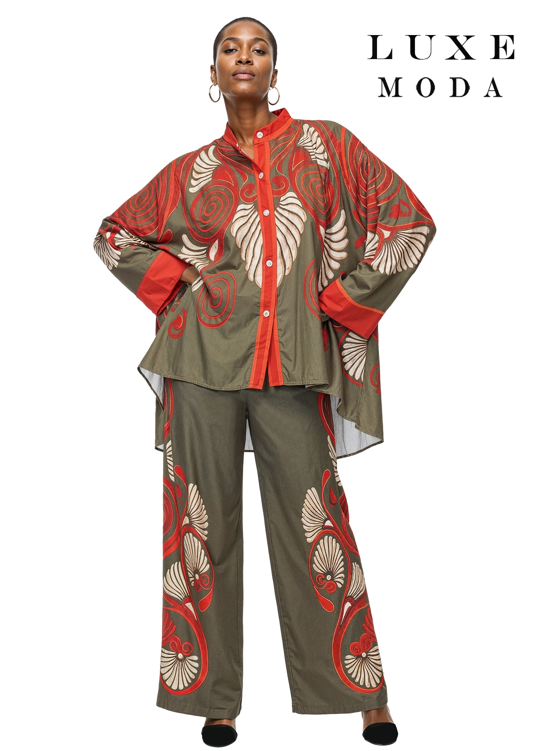 Luxe Moda LM503 2PC Pant Set