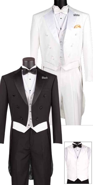 Vinci T-2X, Vinci T-2X, 3 PCS Tuxedo Collection with Tail