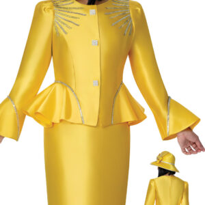 GMI G401742, 2PC Suit - Yellow, 26W