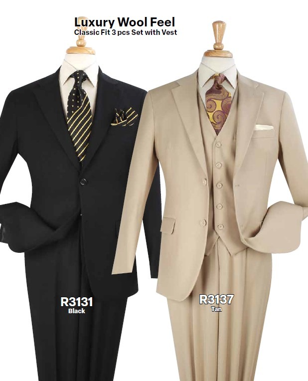 Classic FIt 3 PCS Suit
