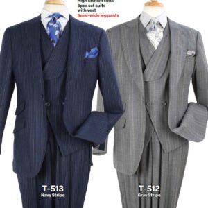 Men's 3 PCS Suit, Apollo Collection, T-512