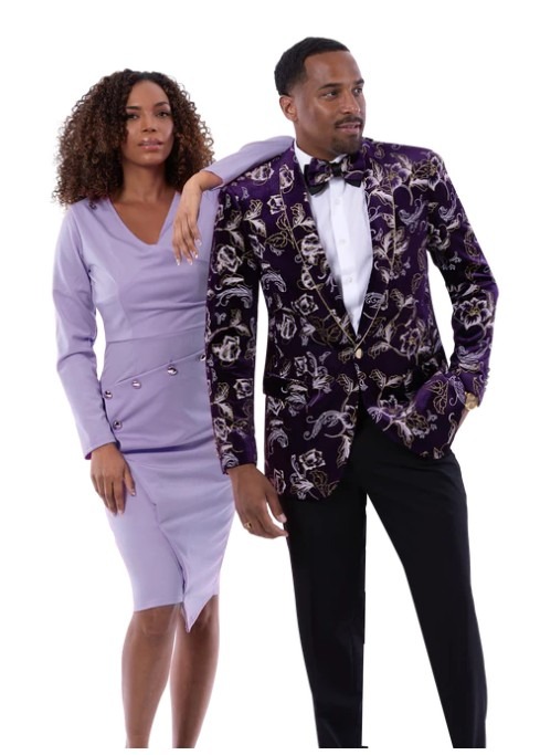 Men's Velvet Blazer