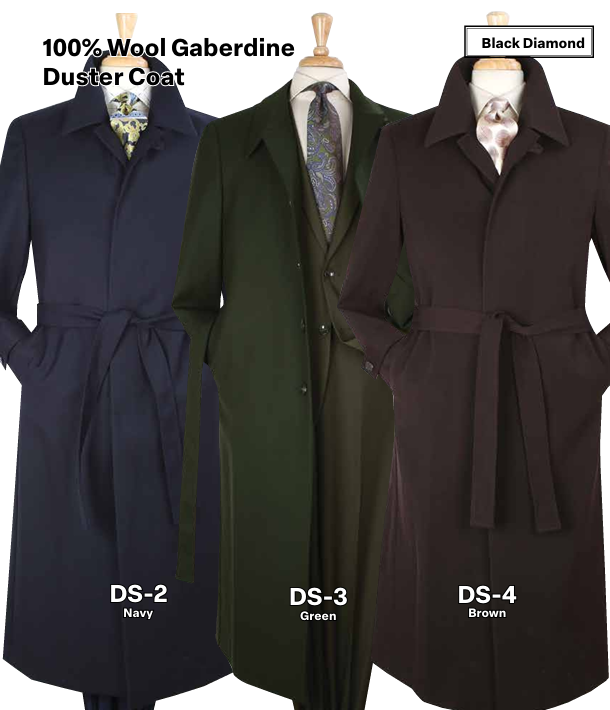 Duster Coats By Black Diamond 